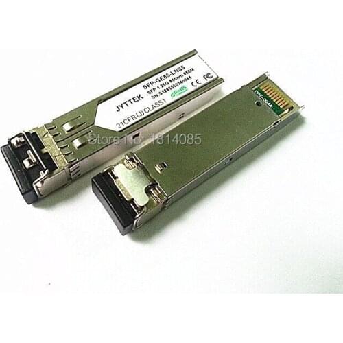 Hot Sale 2pieces/lot1.25G SFP Module SFP Fiber Optical Module Multimode Duplex Fiber850nm 0.5 km LC connector