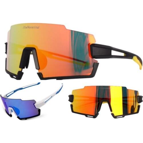 Men Polarized Cycling Glasses Bicycle Eyewear UV400 Road Bike Goggles Windproof Sport Sunglasses