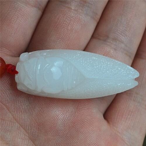 Natural jade Afghan men and women jade pendant blockbuster student