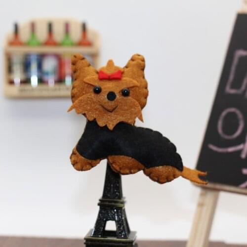 New Children Cotton Fabric Cartoon Cute Cat Brooch Pins Fashion Jewelry Wholesale Bijoux Chirsmas Gift Kids Accessories