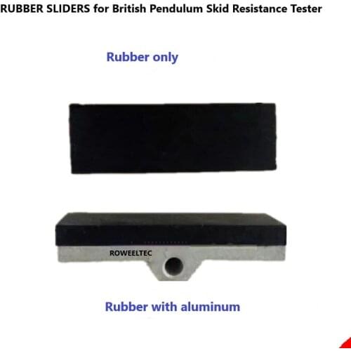 Brand New RUBBER SLIDERS for British Pendulum Skid Resistance Tester