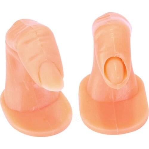Plastic Model False Nail Fingers Practice Training Fake Fingers Exercises Simulation Model Nail Art Manicure Tools Faux Ongles
