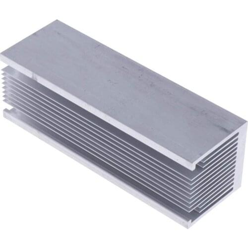 5PCS LED heat sink/Aluminum heat sink/IC heat sink/50*50-100/Fine-toothed fin/Designed with a small heat sink fan