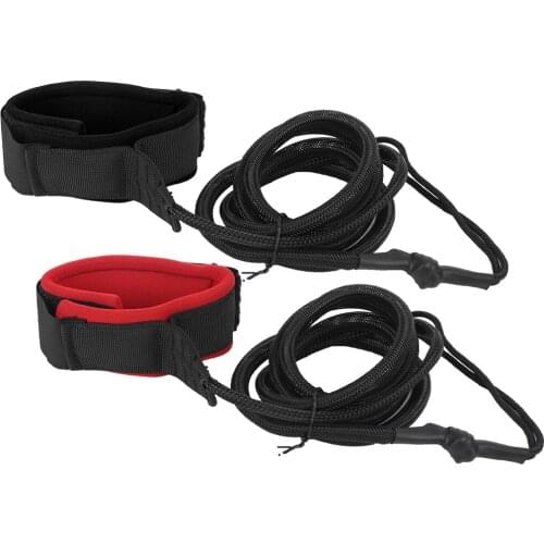 Surf Surfing Kayak Leash Rope Stand Up Paddle Surfing Leash Boat Safety Paddle Hand Rope for Surfboard Surfing Accessories