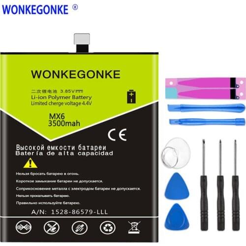 WONKEGONKE Meizu MX6 Phone Batteries