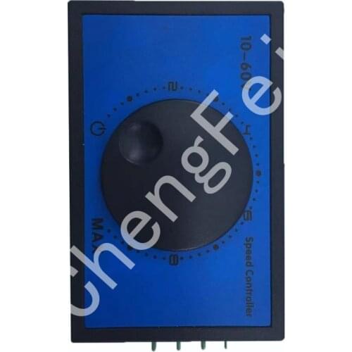 "20A high-power PWM DC motor speed controller, brush motor reducer, slow start, current limit 12V36V48 "