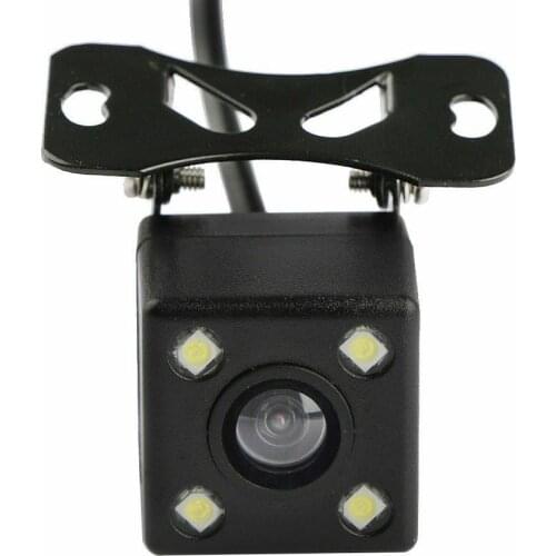 Car Rear View Camera 4 LED Night Vision Reversing Auto 170 Parking CCD HD Degree Video Waterproof H8L0 Monitor F5O8