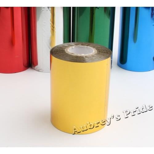 Free Shipping 80mmx120M Gold Rose Silver Laser Black Red Blue Hot Stamping Foil Heat Transfer Napkin Gilding PVC Card Emboss