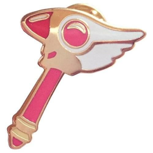 Cardcaptor Sakura Sealing Staff Pin Brooch