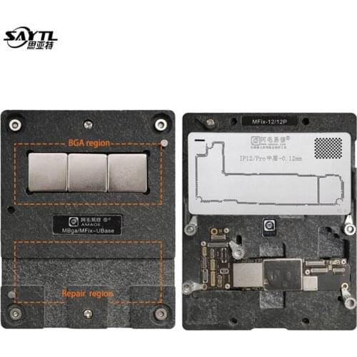 PCB Soldering Holder iPhone Repair Motherboard BGA Soldering Repair Fixture for iphone X/XS MAX/11/11PRO MAX/12/12MINI/12PRO MAX
