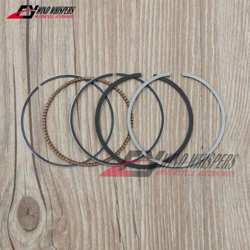 Motorcycle Engine Parts STD Bore Size 57.5mm Piston Rings For Kawasaki ZZR400 ZZR 400 1992-2003 ZRX400 ZRX 400 I II III