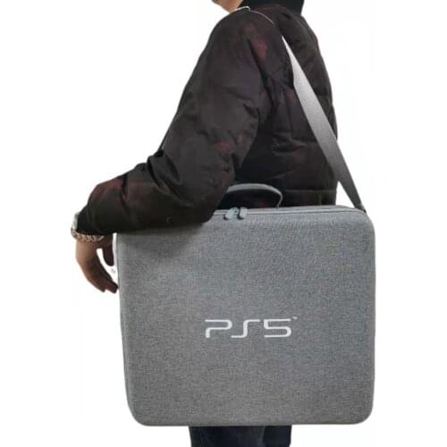 Travel Storage Handbag For PS5 Console Protective Luxury Bag Adjustable Handle Bag For Playstation 5 PS5 Travel Carrying Case