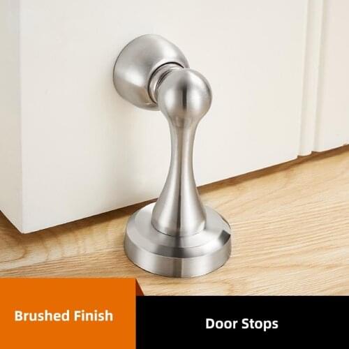 Stainless Steel Door Stopper Thickened Magnetic Door Stop Noiseless Doormagnet Door Holder deurstopper ferma porta tope puerta