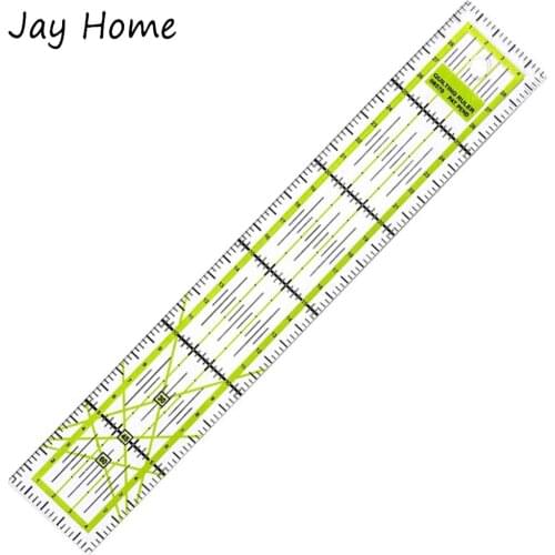 5*30cm Sewing Ruler DIY Quilting Patchwork Ruler with Grid Lines Acrylic Quilting Ruler for Needlework Stitching Measuring Ruler