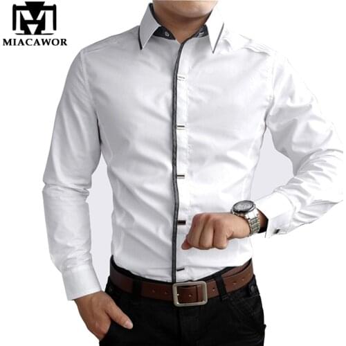 MIACAWOR Shirts For Men