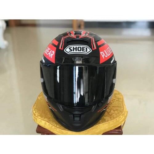 Motorcycle helmet red ant anti-fog helmet racing motorcycle running helmet men and women