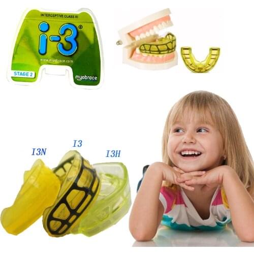 MRC Dental Intra-oral trainer Brace I-3 Myobrace Teeth trainer appliance I3 correct Interceptive class III malocclusion ages5-8