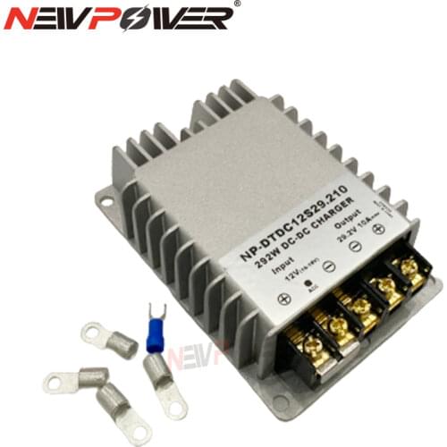 Rechargeable 48V lead acid battery DC DC Step up Converter 12V to 56V 5A 280W Boost Module Power supply for cars