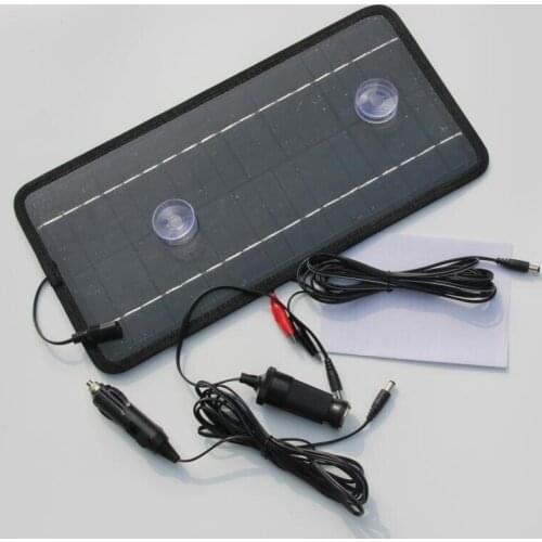 Wide Compatibility High Quality 8.5W 18V Portable Solar Panel Charger For Car/Boat/Motor/Power Bank Solar Cell Charger