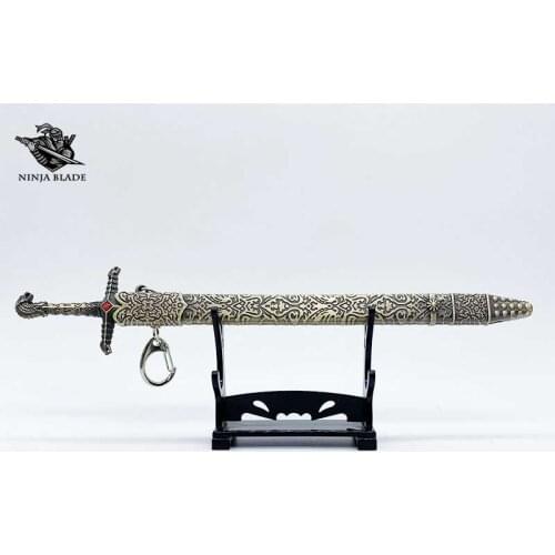 Fantasy TV Show Brienne Jaime Lannister Valyrian Steel Blade Oathkeeper Sword Mini Replica Gift Film Collection