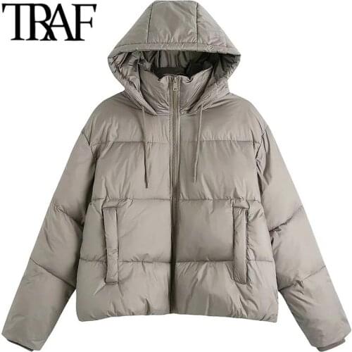 TRAF Women's Parkas With A Hood