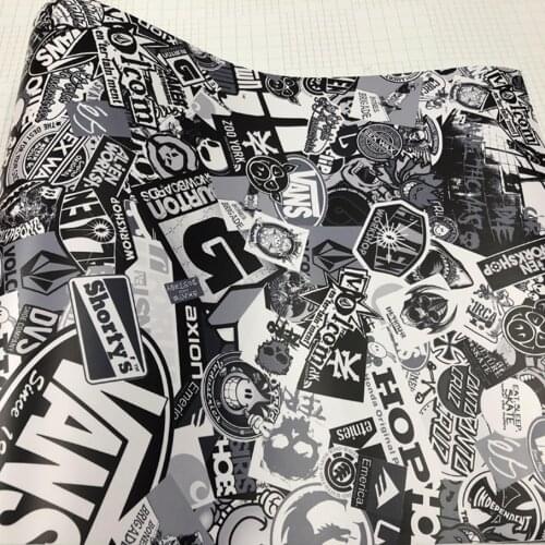 150/200/300/500CM*50CM Sticker Bomb Vinyl Car Sticker Bomb Wrap JDM Cartoon Laptop Wall Motorcycle Scooter Decal Film