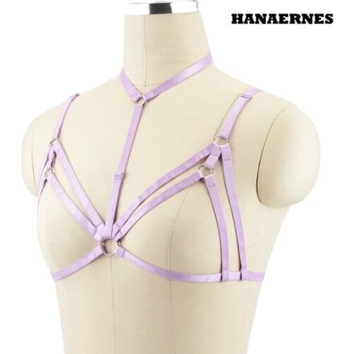 Women BDSM Lingerie Harness Body Bondage Erotic Sexy Suspender Bra Cage Waist Strap Fetish Womens Belt Chest Harness