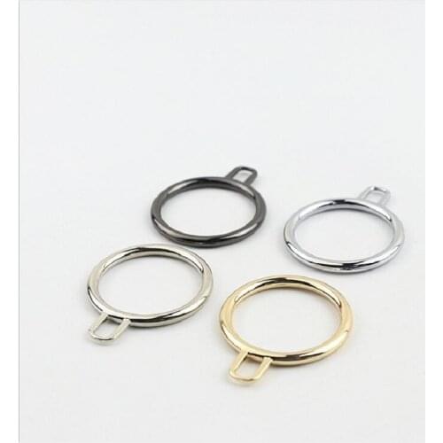 20pcs) Luggage hardware accessories, metal accessories, zipper decorative ring pendants, decorative buckle accessories