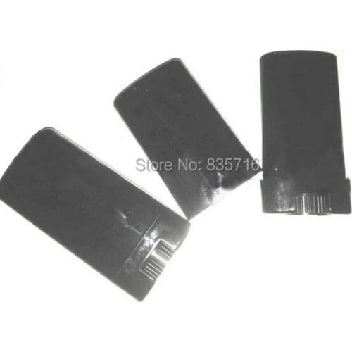 20pieces/lot) 15g Black Flat empty lipstick tube DIY lip balm tube with big Volume Deodorant tubes with free shipping BP03