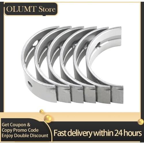 6Pcs Size 38mm~37mm Motorcycle Engine Parts Main Crankshaft Bearing For CFMOTO CF650 CF 650