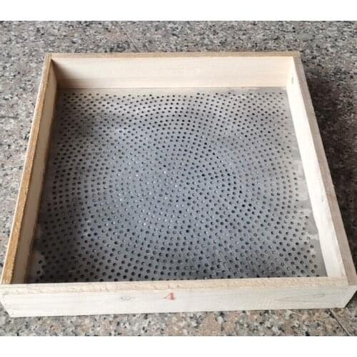 Aluminium star size screen for fireworks pyrotechnics producing manufacturing tool device equipment machine