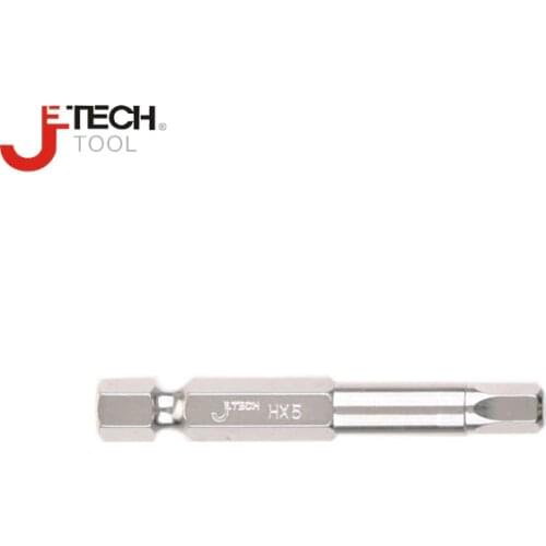Jetech 10pcs 1/4" drive hex shank drill screwdriver bits hexagonal bit 1.5mm 2mm 2.5mm 3mm 4mm 6mm length 50mm S2 alloy steel