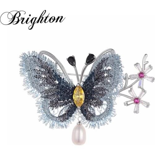 Brighton Butterfly Brooches For Clothes