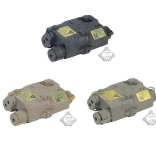 Outdoor Airsoft Paintball PEQ 15 LA-5 Dummy Battery Case Box Model BK/DE/FG