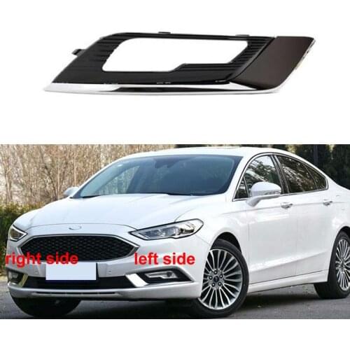 For Ford Mondeo 2017 2018 High Configuration Fog Light Cover Fog Lamp Shell Front Bumper Grille Driving Lamp Cover Paint