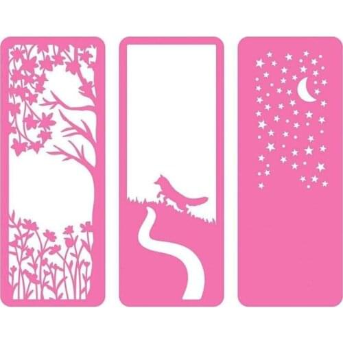 Metal Cutting dies midnight meadow silhouette card Scrapbooking Stencil Cut Die For DIY Card Crafts Handmade