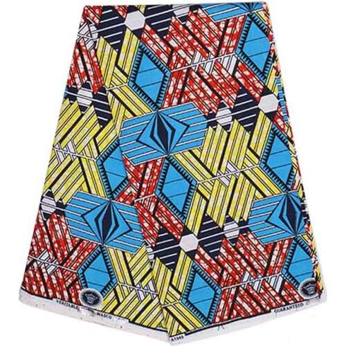 Veritable Wax Batik Ghana Guaranteed Real Pagne Wax Fabric For Wedding Tissue Wax African Fabric Print Sewing