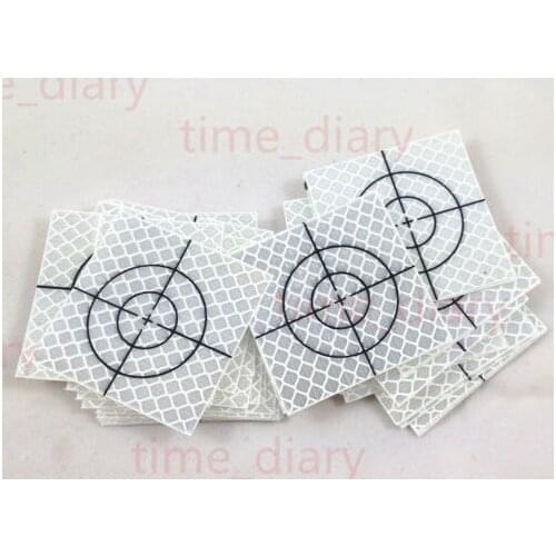 NEW 100 pcs Reflector Sheet 60 X 60mm Reflective tape target