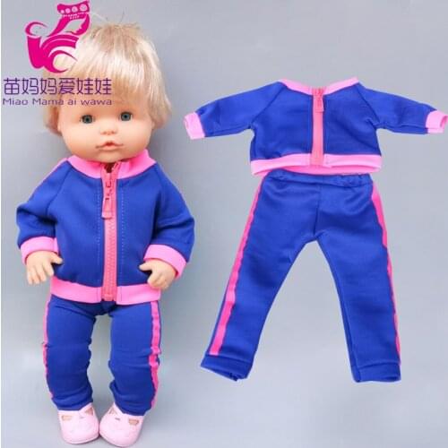 Baby doll clothes for 40cm Doll Nenuco Ropa y su Hermanita jacket pants