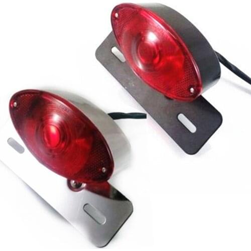 Tail Brake Light Signal License Plate Bracket For Harley Yamaha Suzuki Kawasaki Honda Dual Sport bike Cruiser Bobber Chopper ATV
