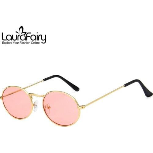 Laura Fairy Women Fashion Round Oval Sunglasses W-Bridge Design Transparent Multi-Color Lens UV400 Driving Sunglasses A15892
