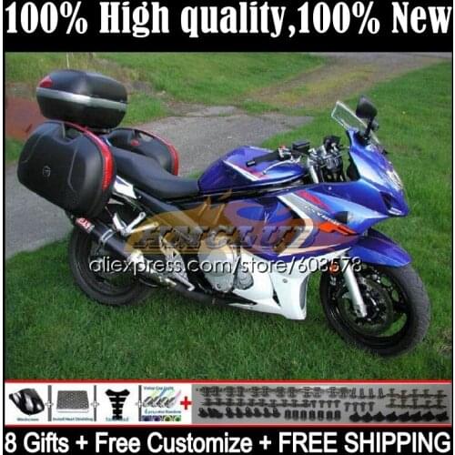 GSX650F For SUZUKI KATANA GSXF 650 08 09 10 11 12 13 14 15CL.25 GSXF650 2008 2009 2010 2011 2012 2013 2014 Fairing Stock blue