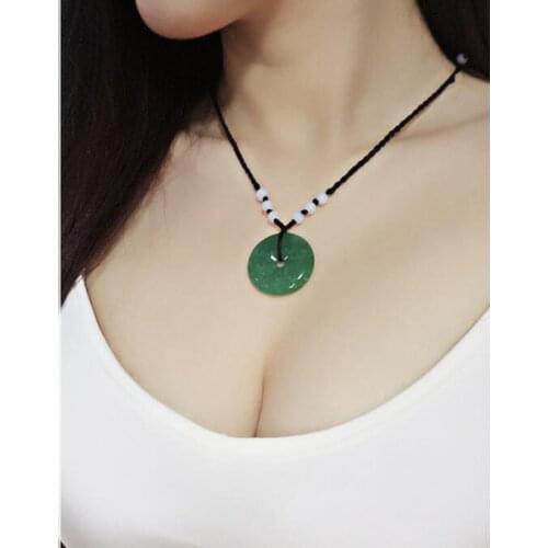 Fine Jewelry Details about Natural Malay Jade Pearl Lucky Pendant Free Shipping