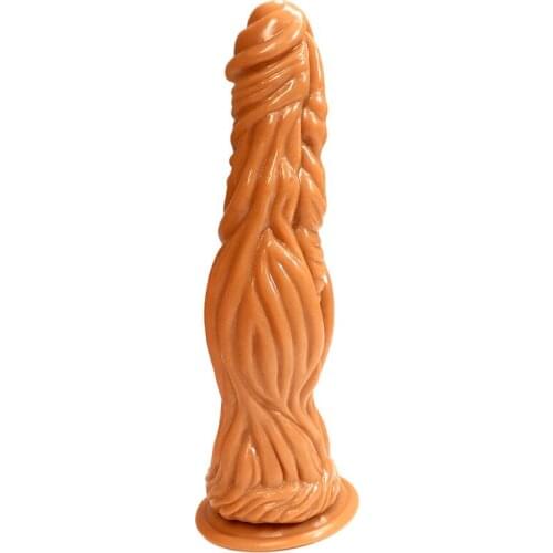 JIUAI Flexible Super Big Sucker Dildo Realistic Dildo Vagina Stimulator Anus Expand Sex Toys for Woman Dick