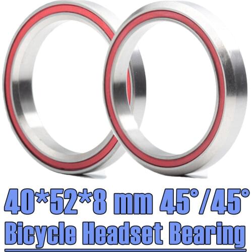 Bike Headset Bearings MH-P16H8 40*52*8 mm 45/45 2PCS ACB Road MTB Angular Contact Bicycle Stainless Bearing ACB4052H8