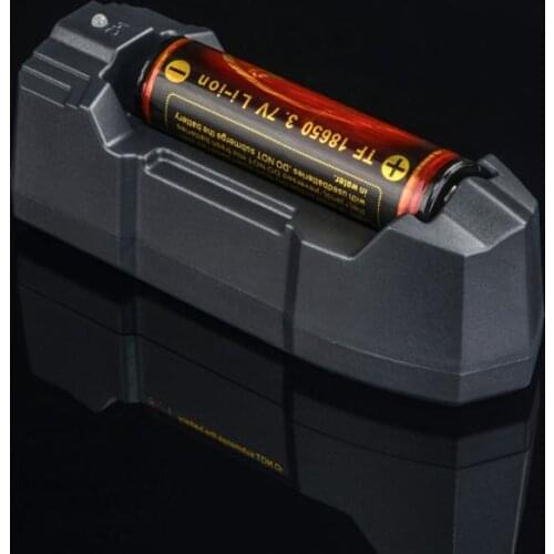 TrustFire 18650 3.7V 3000mAh Protected Lithium Battery with PCB + TrustFire TR-010 Mini Portable Single Li-ion Battery Charger
