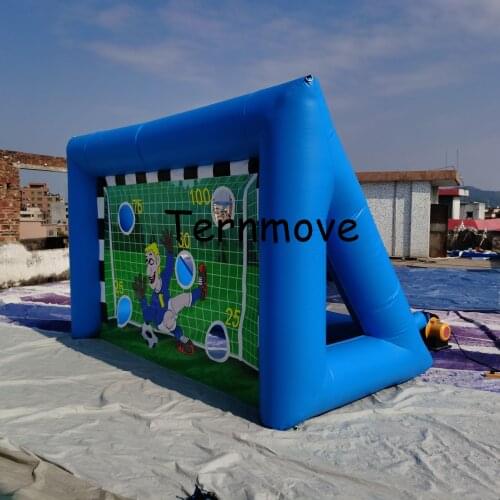 Inflatable soccer goal gate Inflatable Soccer Gate Soccer Target Inflatable Rugby Soccer Post Goal Portable Outdoor Target
