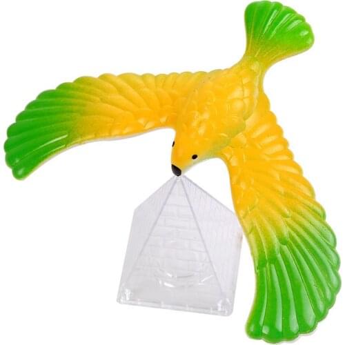 Nostalgic balance bird creative classic eagle childrens black technology decompression large puzzle gravity tumbler toy