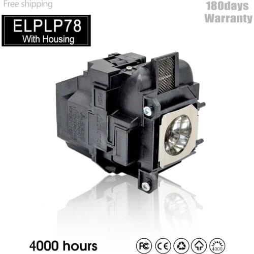 Original Projector Lamp/Bulbs UHE 200/140W ELPLP78 With Housing For Projectors