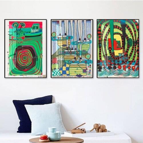 Modern Fashion Retro Fashion Abstract Decorative Prints HD Print Poster Art Wall Living Room Home Decoration Without Frame ART
